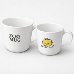 マグカップ	ロゴ、ライオン