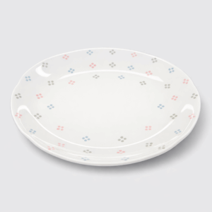 大皿	小花模様（A-2と同じ）